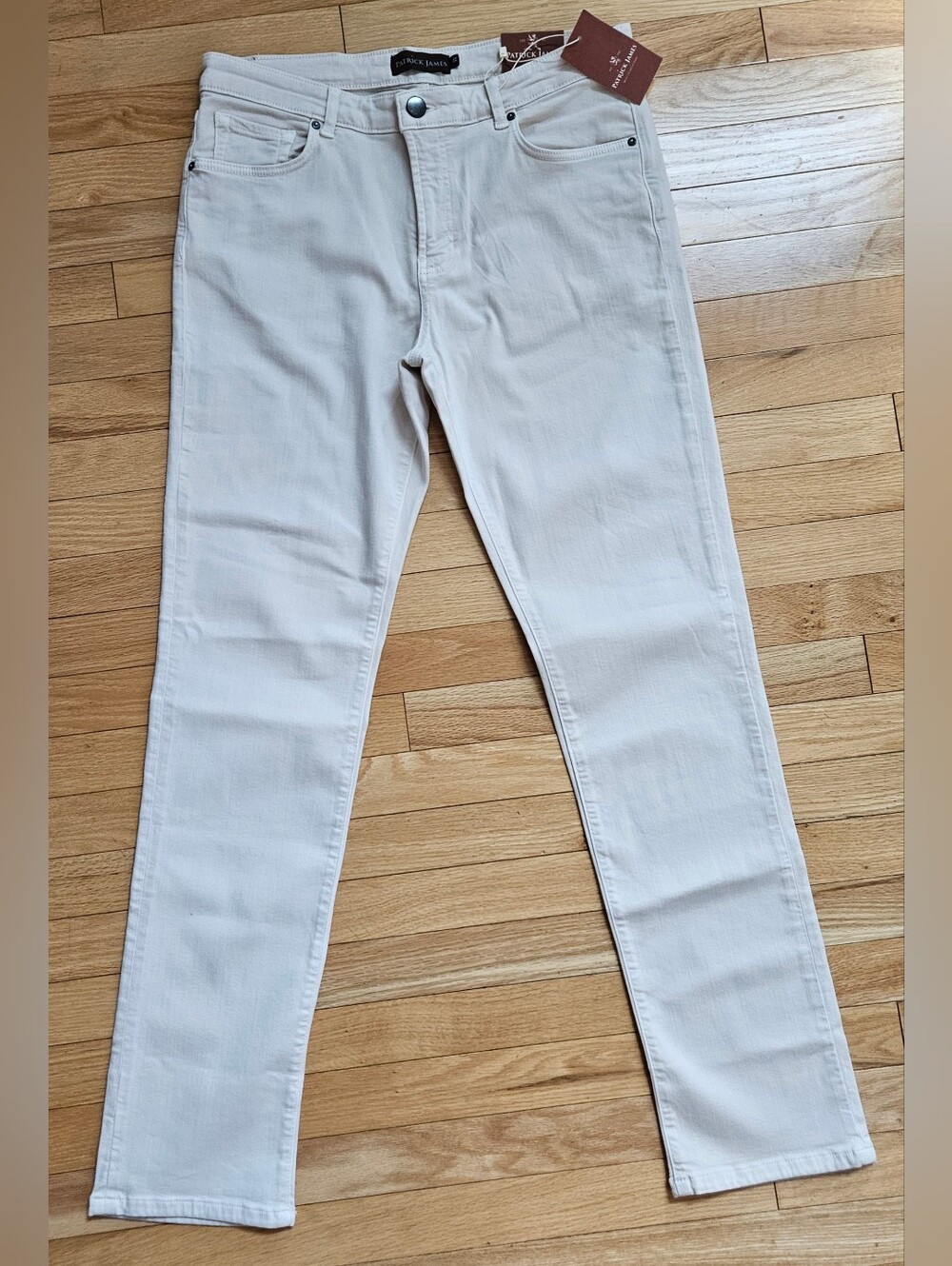Patrick James Twill Jeans Light Tan Jeans Size 33X32 NWT